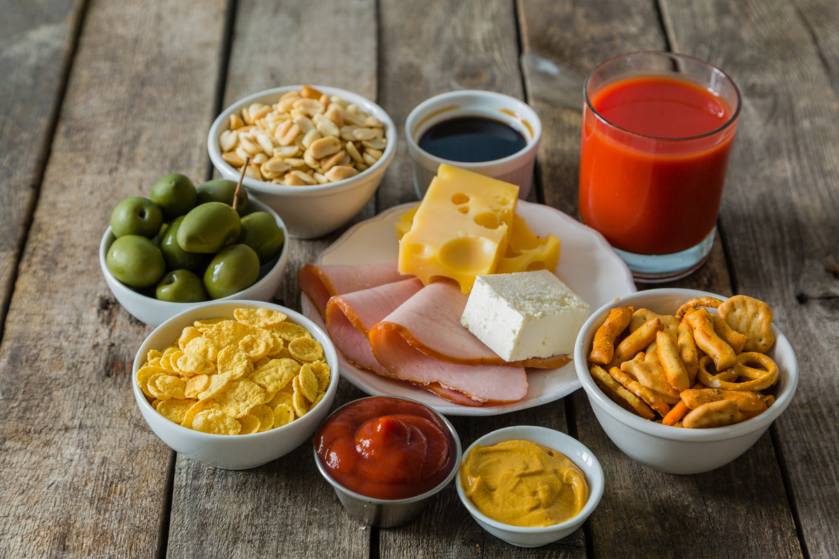 Alimentos ricos en sodio