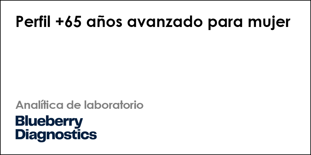 Perfil +65 años avanzado para mujer