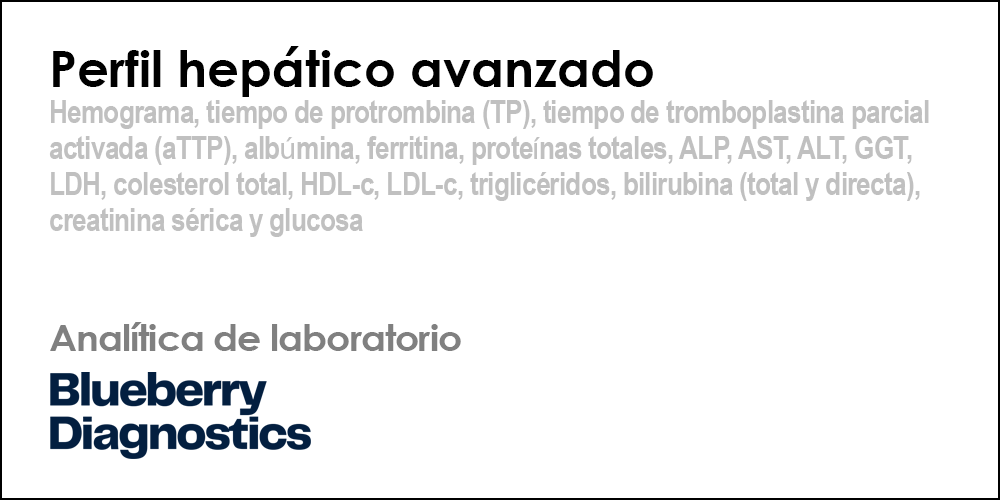 Perfil hepático avanzado
