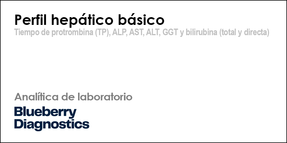 Perfil hepático básico