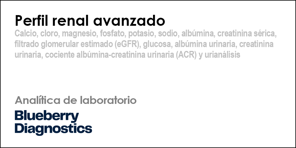 Perfil renal avanzado