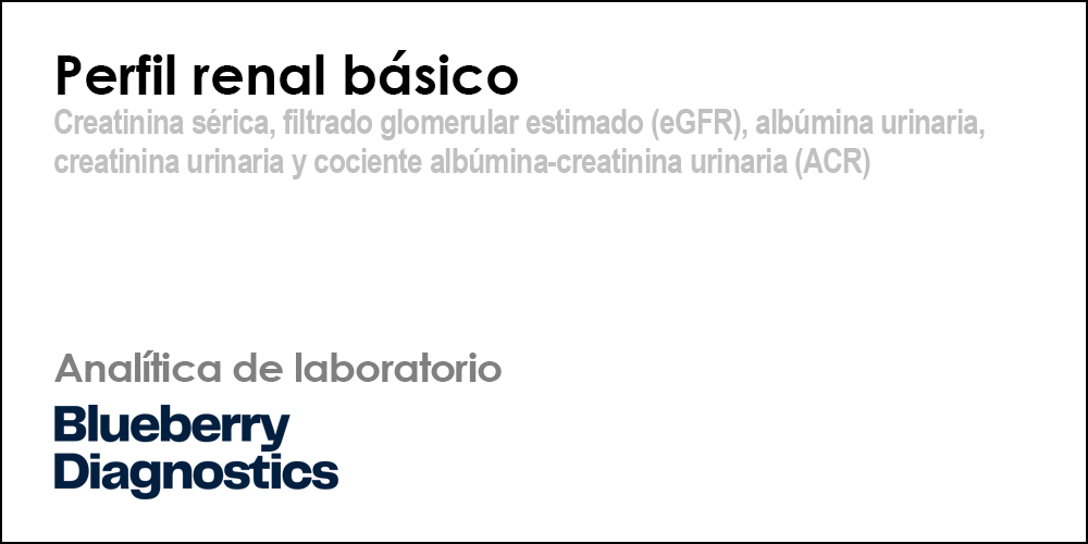 Perfil renal básico
