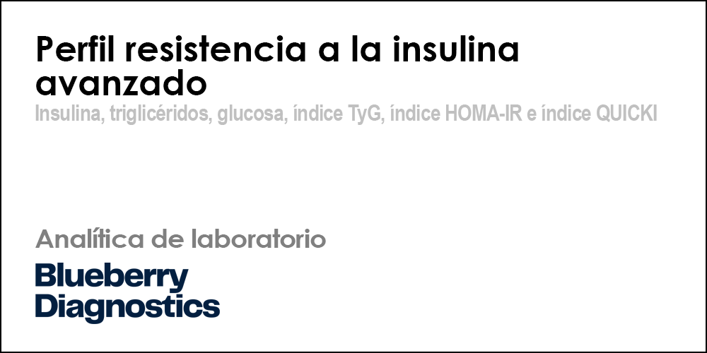 Perfil resistencia a la insulina avanzado