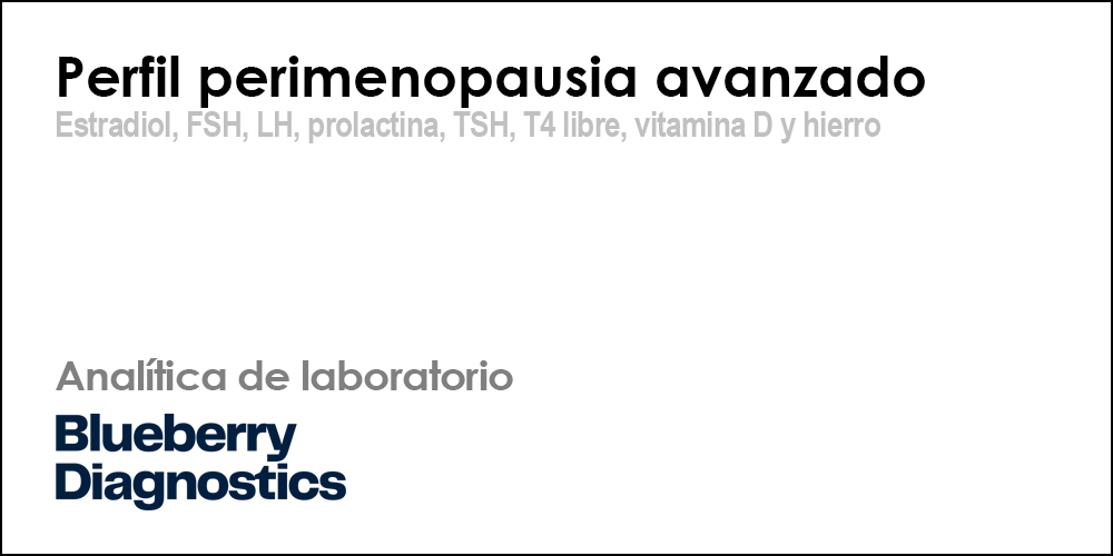 Perfil perimenopausia avanzado